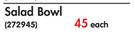 Bormioli Rocco Salad Bowl Each