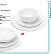 o2 Dinner Plate Each