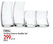Libbuy 16 Piece Swerve Tumbler Set-Per Set