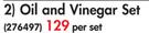 Accent Oil And Vinegar Set