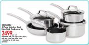 Circulon 5 Piece Stainless Steel Non-Stick Cookware Set
