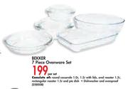 Bekker 7 Piece Ovenware Set