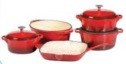 Panache 20cm Cast Iron Round Casserole-Each