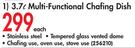 3.7L Multi-Function Chafing Dish