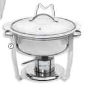 3.7L Chafing Dish With Ceramic Insert
