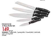 Primaries 5 Piece Knife Set