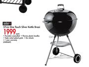 Weber 57cm One Touch Silver Kettle Braai Each