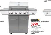 Terrace Leisure 4 Burner Saturn 590 Gas Braai Each
