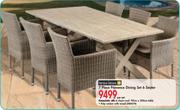 7 Piece Provence Dining Set 6 Seater