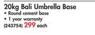 Terrace Leisure 20kg Umbrella Base Each