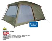 Camp Master Family Cabin 500 Tent-440cm(l)x210cm(h)x260cm(w)