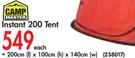 Camp Master Instant 200 Tent