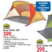 Camp Master Beach Shelter 400