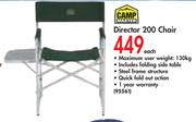 Camp Master Director 200 Chair Each