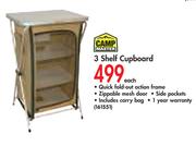 Camp Master 3 Shelf Cupboard Each