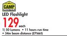 Camp Master LED Flashlight-Each