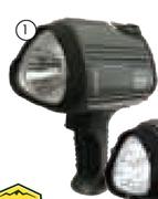 Camp Master 350 Lumens LED Spolight-Each