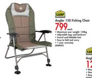 Camp Master Angler 150 Fishing Chair-Each