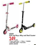 Hook Girls And Body Alloy And Steel Scooter-Each
