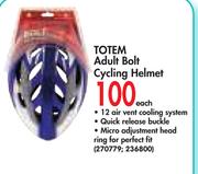 Totem Adult Bolt Cycling Helmet-Each