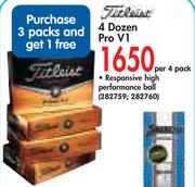 4 Dozen Pro V1-Per 4 Pack