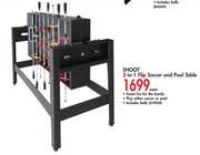 Shoot 2-In-1 Flip Soccer And Pool Table-Each