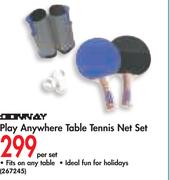 Play Anywhere Table Tennis Net Set-Per Set