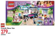 Lego Friends News Van-Each