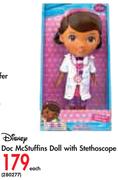 Disney Doc McStuffins Doll With Stethoscope