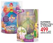 Flutterbye Rainbow Fairy Or Tinkerbell-Each