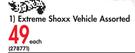 Hot Wheels Extreme Shoxx Vehicle Assorted