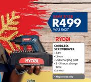 Ryobi Cordless Screwdriver CLS-360U