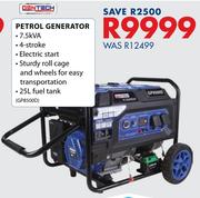 Gen Tech Petrol Generator 7.5KVA