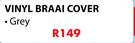 Weber Vinyl Braai Cover Grey
