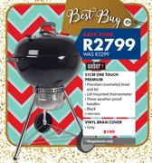 Weber Vinyl Braai Cover Grey