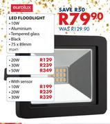 Eurolux 50W LED Floodlight-75 x 89mm