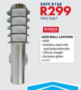 Eurolux Grid Wall Lantern