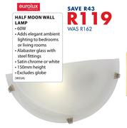 Eurolux Half Moon Wall Lamp