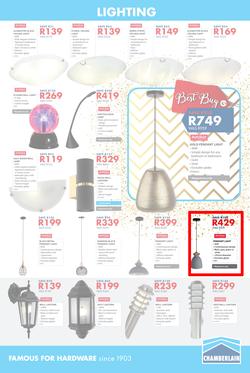 Chamberlains : Seasons Greetings (7 Dec - 24 Dec 2018), page 9