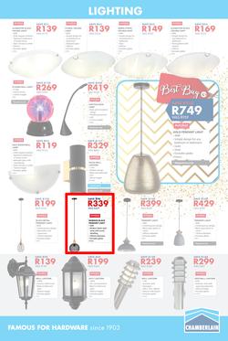 Chamberlains : Seasons Greetings (7 Dec - 24 Dec 2018), page 9