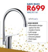 Splash Works Sink Mixer