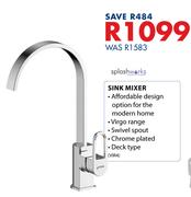 Splash Works Sink Mixer