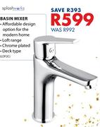 Splash Works Basin Mixer