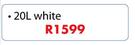 Plascon 20Ltr White Double Velvet