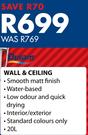 Duram 20Ltr Wall & Ceiling
