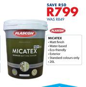 Plascon 20Ltr Micatex