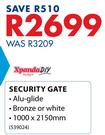 Xpanda Diy Security Gate-1000 x 2150mm