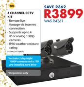 Yale 4 Channel CCTV Kit