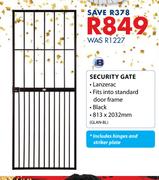 B Security Gate-813 x 2032mm