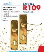 Chamber Value Smyrna Door Handle Set